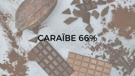 Tablette de chocolat noir - CARAÏBE 66%